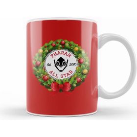 Humuts Porselen Beyaz Christmas All Star Overwatch Pharah Wreath Kupa Bardak