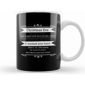 Humuts Porselen Beyaz Christmas Eve Quote Song Of Years Quote Kupa Bardak