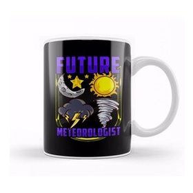 Humuts Porselen Beyaz Cute Funny Future Meteorologist Tornado Storm Kupa Bardak
