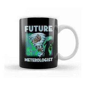 Humuts Porselen Beyaz Cute Funny Future Meteorologist Tornado Storm Kupa Bardak