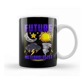 Humuts Porselen Beyaz Cute Funny Future Meteorologist Tornado Storm Kupa Bardak