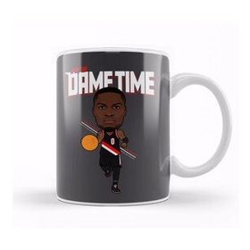 Humuts Porselen Beyaz Damian Lillard It S Dame Time Kupa Bardak