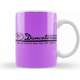 Humuts Porselen Beyaz Danceteria Nyc Kupa Bardak