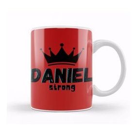 Humuts Porselen Beyaz Daniel Name Personalized Custom Design Gift Baby Gift For Him Kupa Bardak