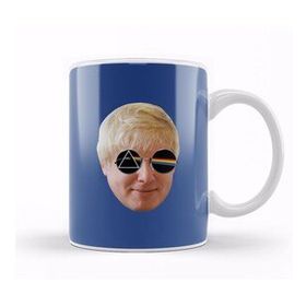 Humuts Porselen Beyaz Dark Side Of Boris Johnson Kupa Bardak