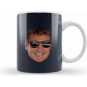 Humuts Porselen Beyaz Dark Side Of Hasselhoff Baywatch Kupa Bardak
