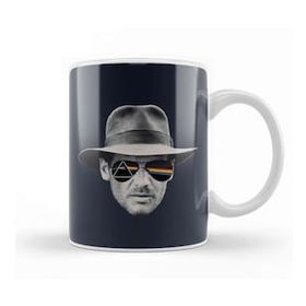 Humuts Porselen Beyaz Dark Side Of Indiana Jones Kupa Bardak
