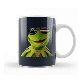 Humuts Porselen Beyaz Dark Side Of Kermit The Frog The Muppets Kupa Bardak