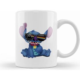 Humuts Porselen Beyaz Dark Side Of Stitch Lilo And Stitch Kupa Bardak