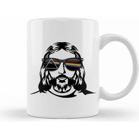 Humuts Porselen Beyaz Dark Side Of The Christ Kupa Bardak