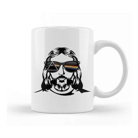 Humuts Porselen Beyaz Dark Side Of The Christ Kupa Bardak