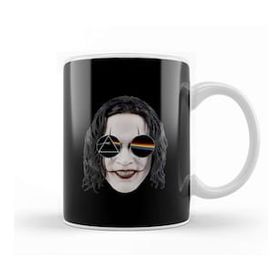 Humuts Porselen Beyaz Dark Side Of The Crow Kupa Bardak