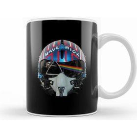 Humuts Porselen Beyaz Dark Side Of The Maverick Helmet Top Gun Kupa Bardak