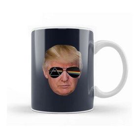 Humuts Porselen Beyaz Dark Side Of The President Donald Trump Kupa Bardak