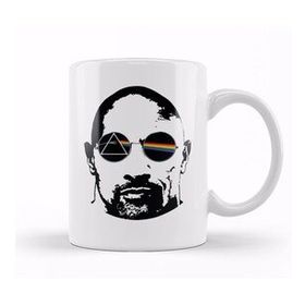 Humuts Porselen Beyaz Dark Side Of The Rock Kupa Bardak