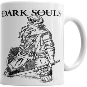 Humuts Porselen Beyaz Dark Soul 02 Kupa Bardak