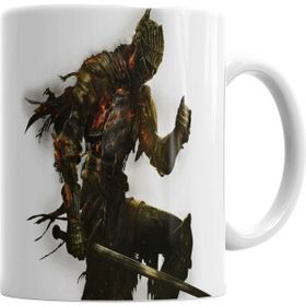 Humuts Porselen Beyaz Dark Souls Alma Amargurada Kupa Bardak