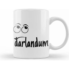 Humuts Porselen Beyaz Darlandum Karadeniz Kupa Bardak