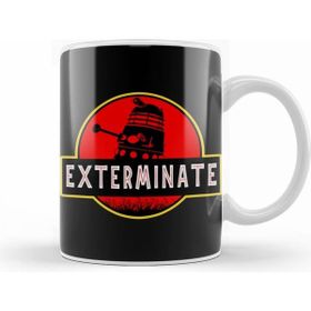 Humuts Porselen Beyaz Darlek Exterminate Jurassic Park Dr Who Kupa Bardak