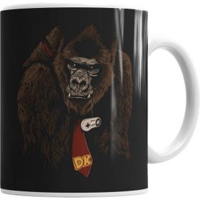 Humuts Porselen Beyaz Donkey Kong Kupa Bardak