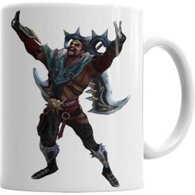 Humuts Porselen Beyaz Drow Ranger Dota 2 Kupa Bardak
