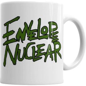 Humuts Porselen Beyaz Envelope Nuclear Kupa Bardak