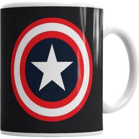 Humuts Porselen Beyaz Escudo America Kupa Bardak
