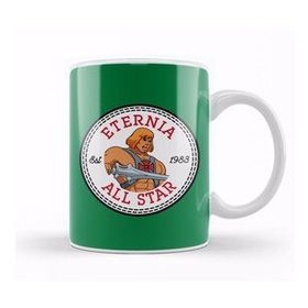 Humuts Porselen Beyaz Eternia He Man All Star Converse Logo Kupa Bardak