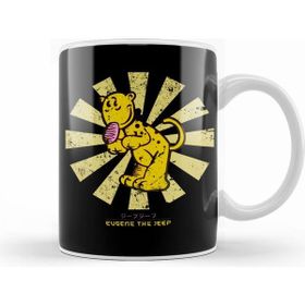 Humuts Porselen Beyaz Eugene The Jeep Retro Japanese Popeye Kupa Bardak
