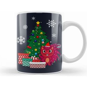 Humuts Porselen Beyaz Flaky Around The Christmas Tree Happy Tree Friends Kupa Bardak