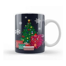 Humuts Porselen Beyaz Flaky Around The Christmas Tree Happy Tree Friends Kupa Bardak