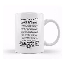 Humuts Porselen Beyaz Fleabag Love Quote Fleabag Wedding Speech Kupa Bardak