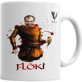 Humuts Porselen Beyaz Flokı Black Kupa Bardak