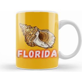 Humuts Porselen Beyaz Florida Gift Kupa Bardak