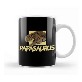Humuts Porselen Beyaz Funny Papasaurus Rex T Rex Father S Day Dinosaur Kupa Bardak