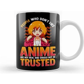 Humuts Porselen Beyaz Funny People Who Don T Like Anime Are Not Real Kupa Bardak