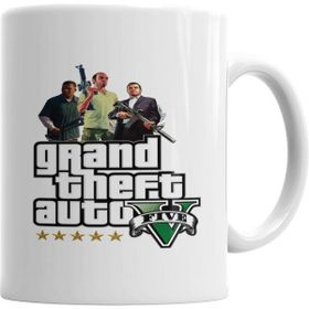 Humuts Porselen Beyaz Gta 5 Estrelas Kupa Bardak