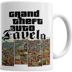 Humuts Porselen Beyaz Gta Grand Theft Auto Favela Kupa Bardak