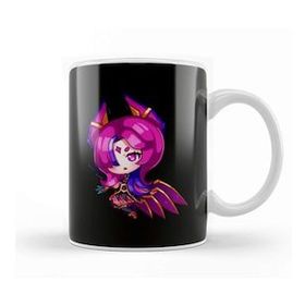 Humuts Porselen Beyaz Guardian Xayah Kupa Bardak
