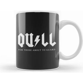 Humuts Porselen Beyaz Guardians Of The Galaxy Acdc Quill Kupa Bardak