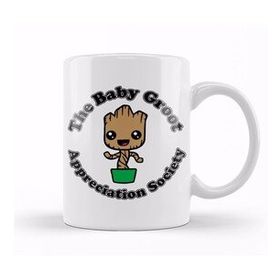 Humuts Porselen Beyaz Guardians Of The Galaxy Baby Groot Appreciation Society Kupa Bardak