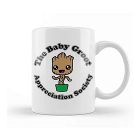 Humuts Porselen Beyaz Guardians Of The Galaxy Baby Groot Appreciation Society Kupa Bardak