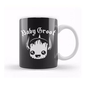 Humuts Porselen Beyaz Guardians Of The Galaxy Baby Groot Motorhead Kupa Bardak