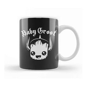 Humuts Porselen Beyaz Guardians Of The Galaxy Baby Groot Motorhead Kupa Bardak