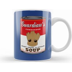 Humuts Porselen Beyaz Guardians Of The Galaxy Baby Groot Soup Warhol Kupa Bardak
