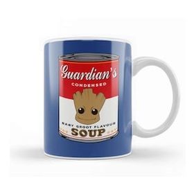 Humuts Porselen Beyaz Guardians Of The Galaxy Baby Groot Soup Warhol Kupa Bardak