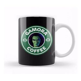 Humuts Porselen Beyaz Guardians Of The Galaxy Gamora Coffee Starbucks Kupa Bardak