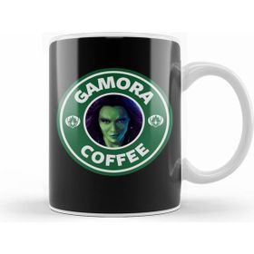Humuts Porselen Beyaz Guardians Of The Galaxy Gamora Coffee Starbucks Kupa Bardak