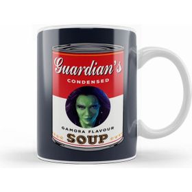 Humuts Porselen Beyaz Guardians Of The Galaxy Gamora Soup Warhol Kupa Bardak