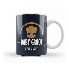 Humuts Porselen Beyaz Guardians Of The Galaxy I Am Baby Groot Kupa Bardak
